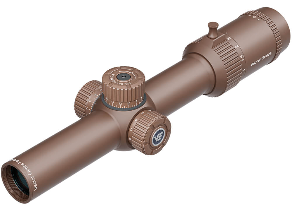 Rifle Scope Vector Optics Forester 1-8x24 VFD-3 - Coyote FDE