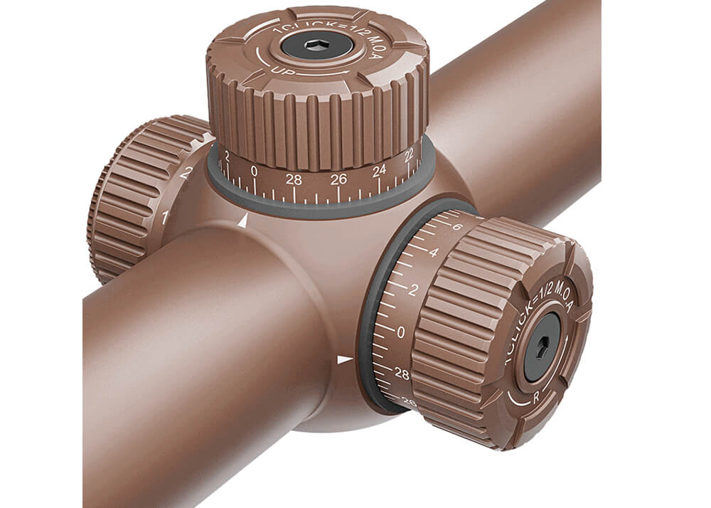 Vector Optics Forester 1-8x24 VFD-3 - Coyote FDE Rifle Scope