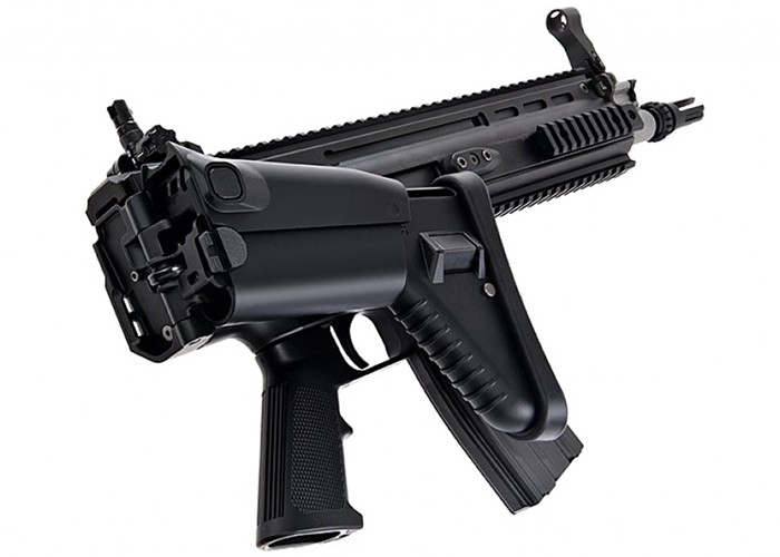 トイガン SCARL-CQC FN Herstal Licensed SCAR-L CQC by Cybergun CYMA Desert Tan