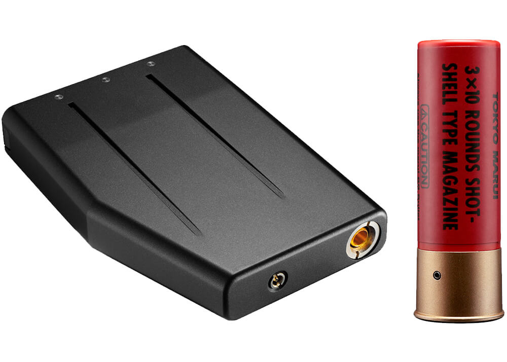 東京マルイ M870 WOOD STOCK TYPE Tokyo Marui M870 Wood Stock Type Airsoft Shotgun - (Black