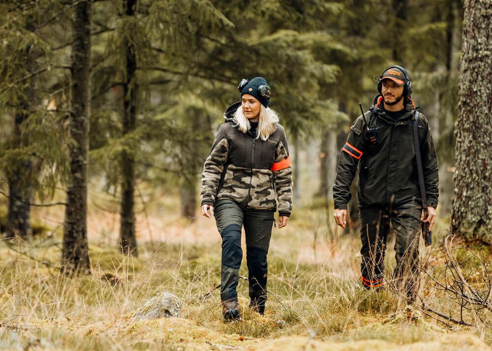 Pinewood Broek Caribou TC Dames Plum / Antraciet (582) Normaal en ook in korte lengtemaat - Pinewood Hondensport