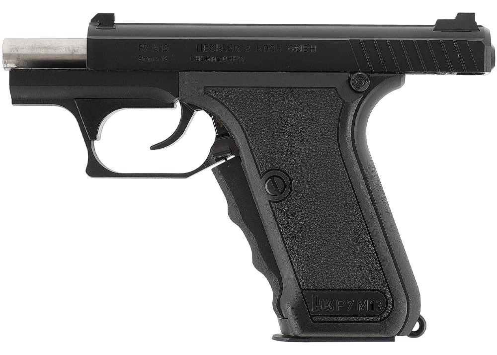 Heckler & Koch P7 M13 ガスガン　威力規制内 Products » Product universe » Action » Brands » Heckler & Koch