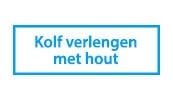 Geweerkolf verlengen met hout