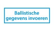 Ballistische gegevens invoeren